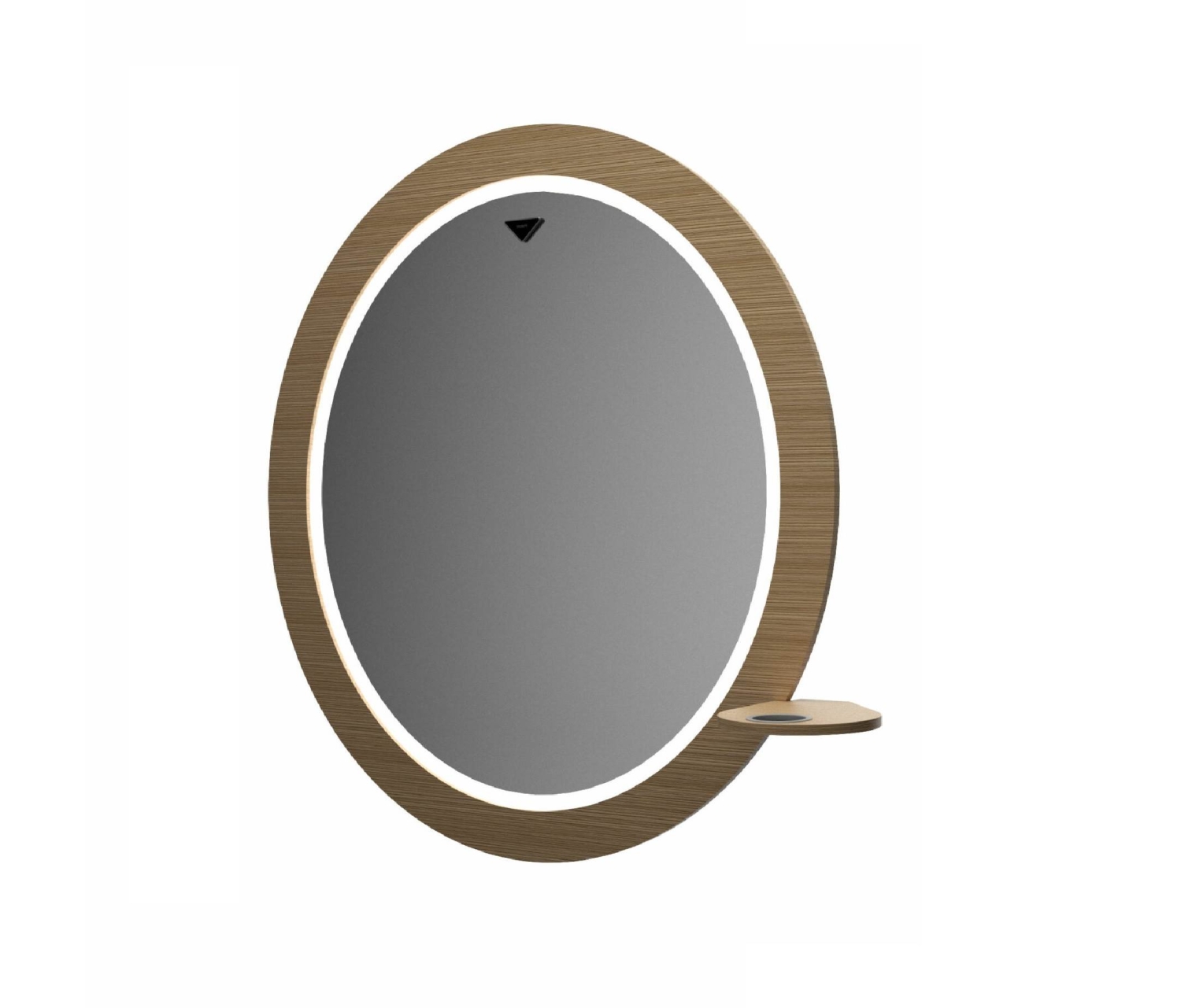 ENE-WMSM057 -Compact Wall-Mounted Mirror for Space-Saving Salons
