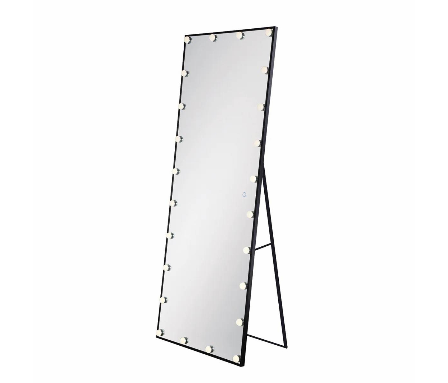 ENE-FSFL040 -  Lighted Full-Length Mirror with Elegant Beveled Edges