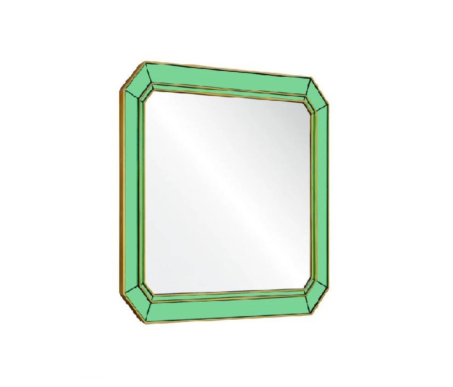 ENE-CCMD09 -Decorative Mirror for Airbnb Luxury Staging