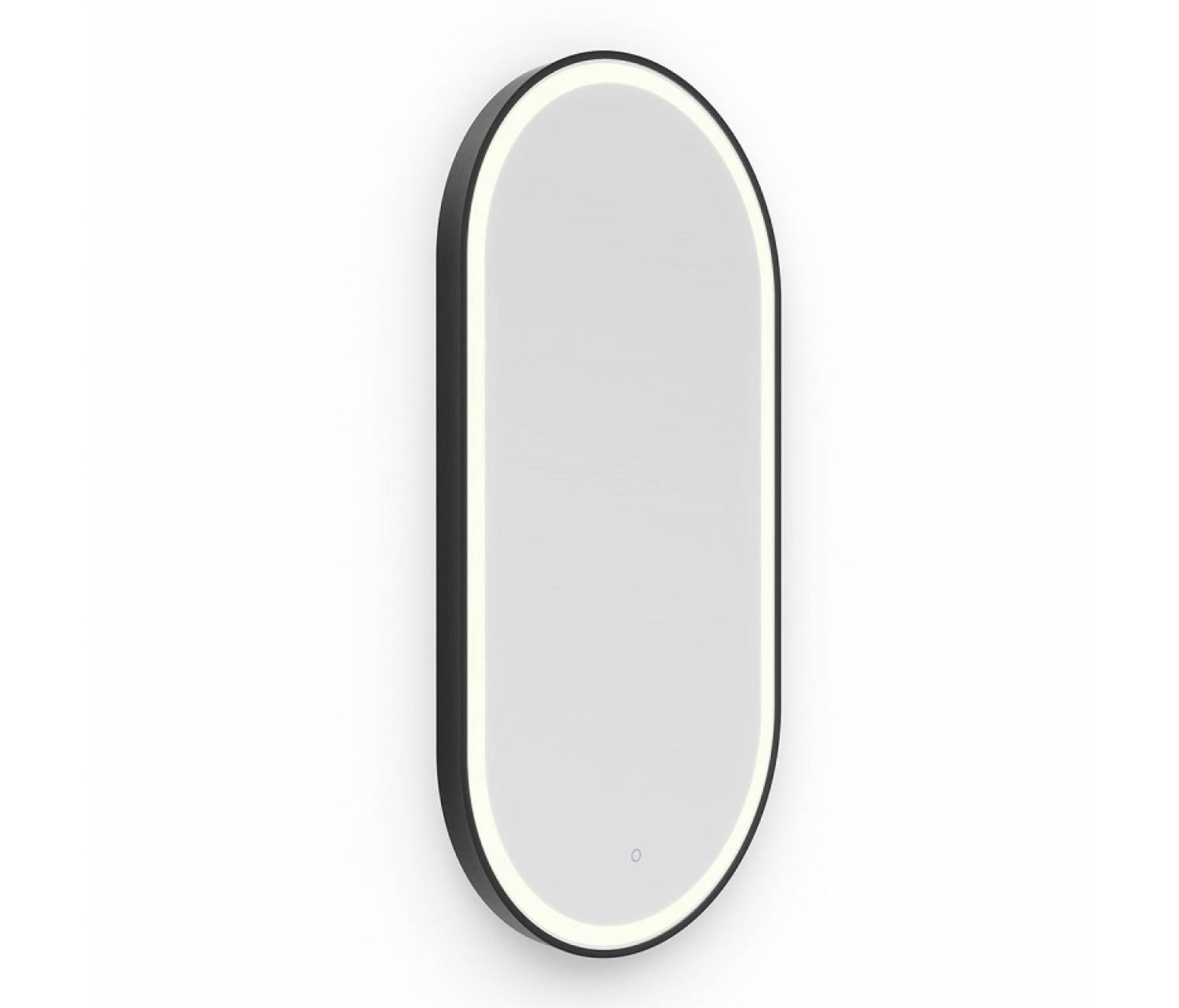 ENE-PL18 -Commercial Pill LED Mirror with Adjustable Brightness