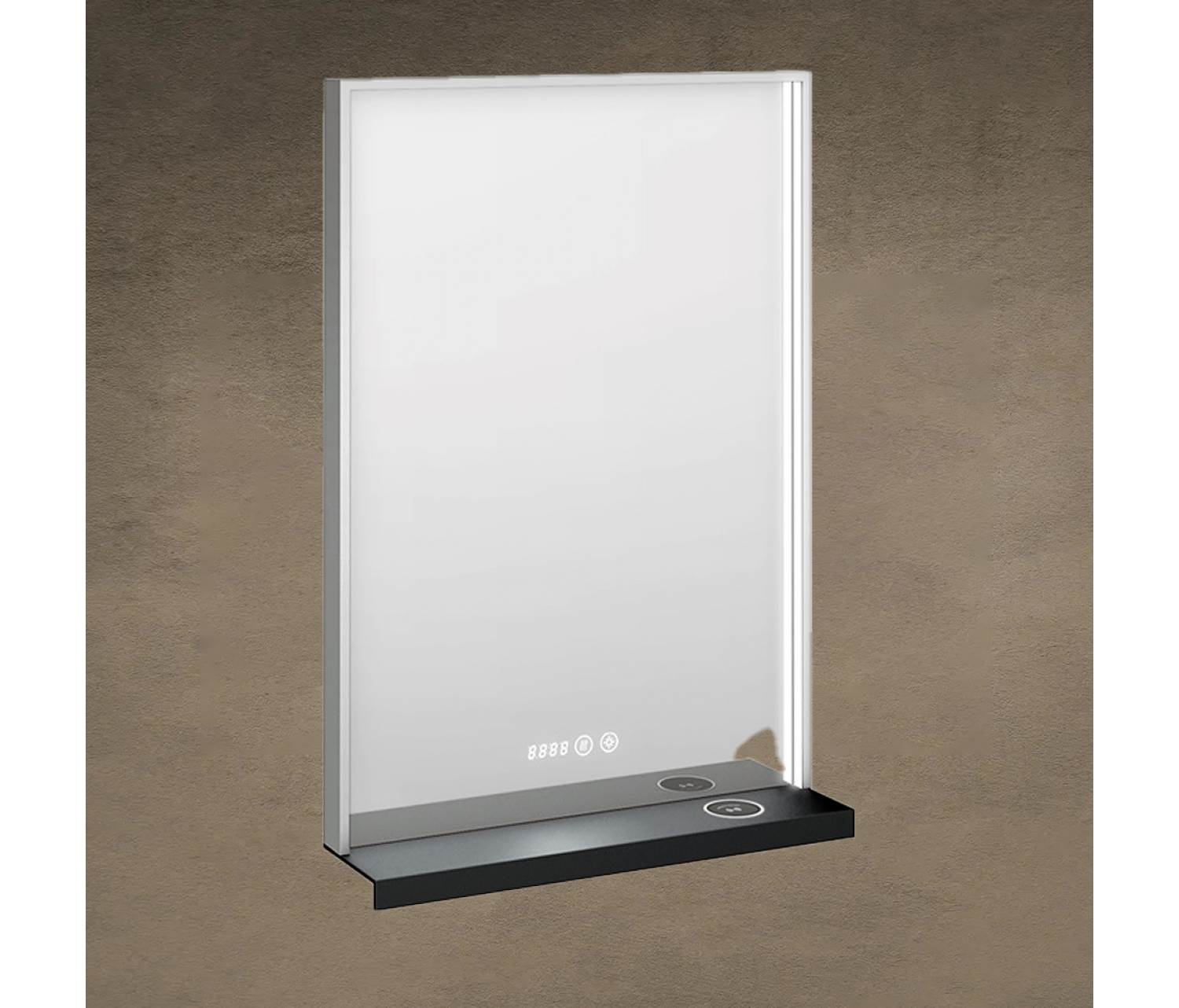 ENE-SF42 -Wholesale Platform Storage LED Mirror for Bathrooms