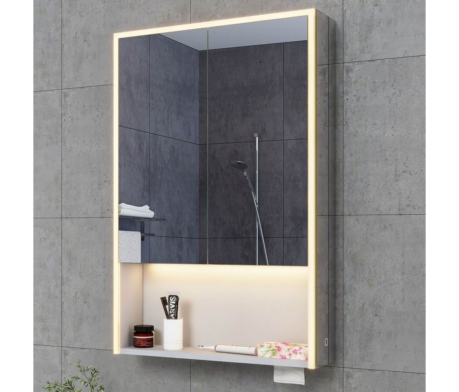 ENE-S-MC01 -Wall-Mounted Medicine Cabinet Mirror for Bathrooms
