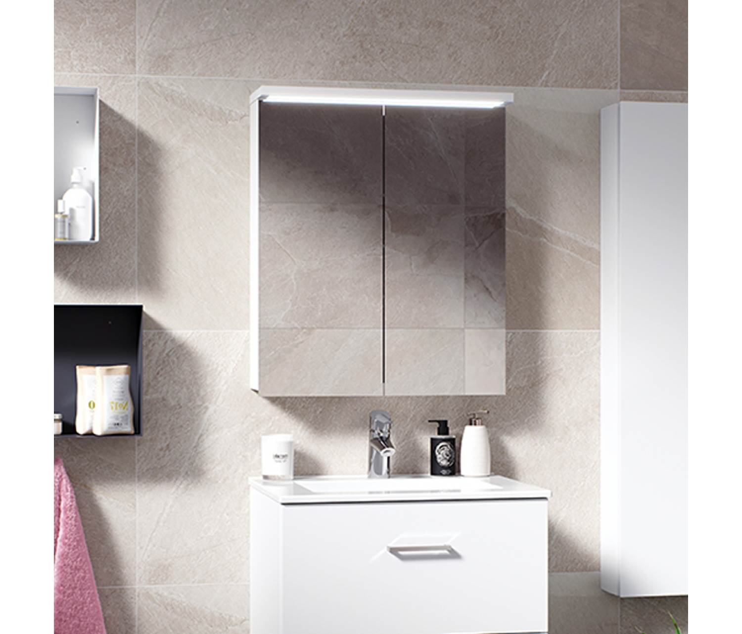 ENE-SC-16 -Luxury Special LED Cabinet Mirror for Hospitality Projects