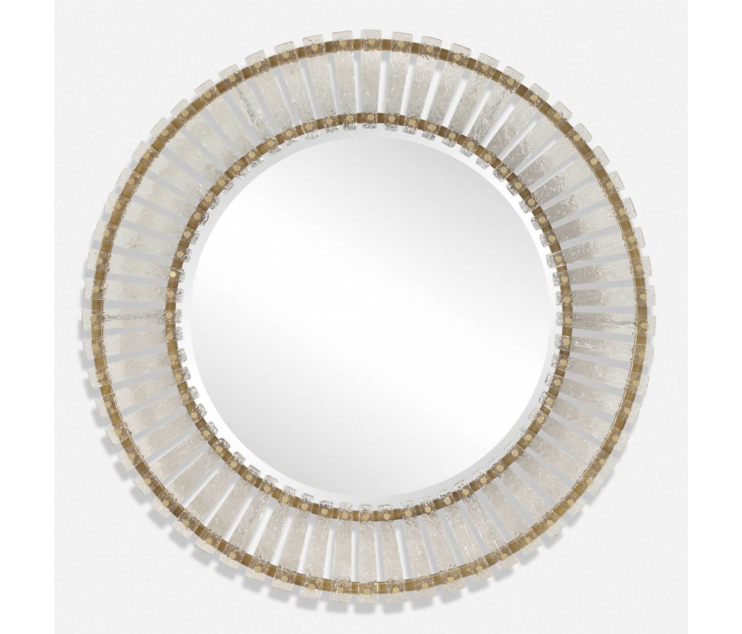 ENE-SFM020 -Round Special Framed Mirror for Boutique Hotel Rooms