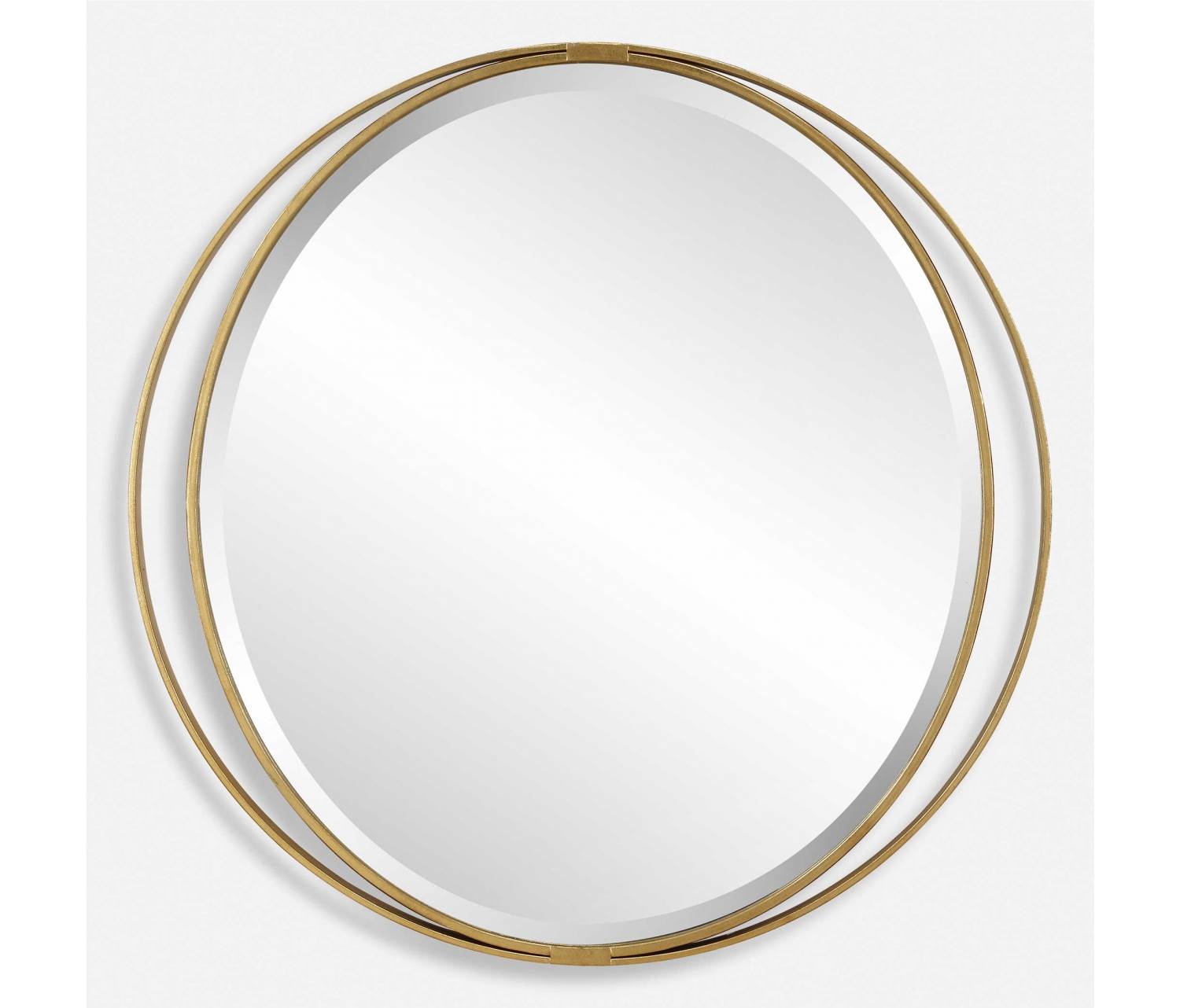 ENE-SFM09 -Round Special Framed Mirror for Bathrooms with Unique Shape
