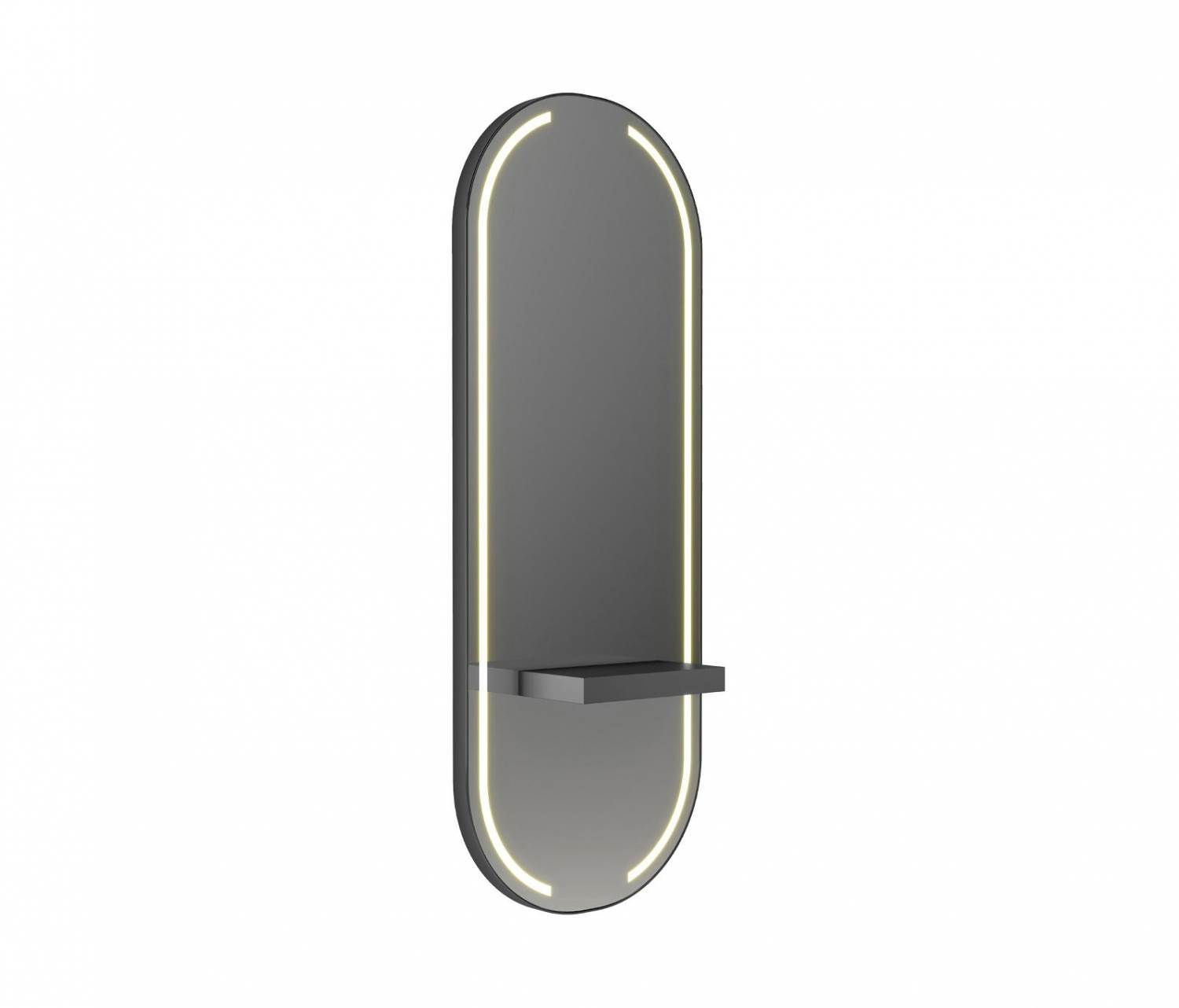ENE-WMSM037 -Wall-Mounted Salon Mirror with Anti-Fog Technology
