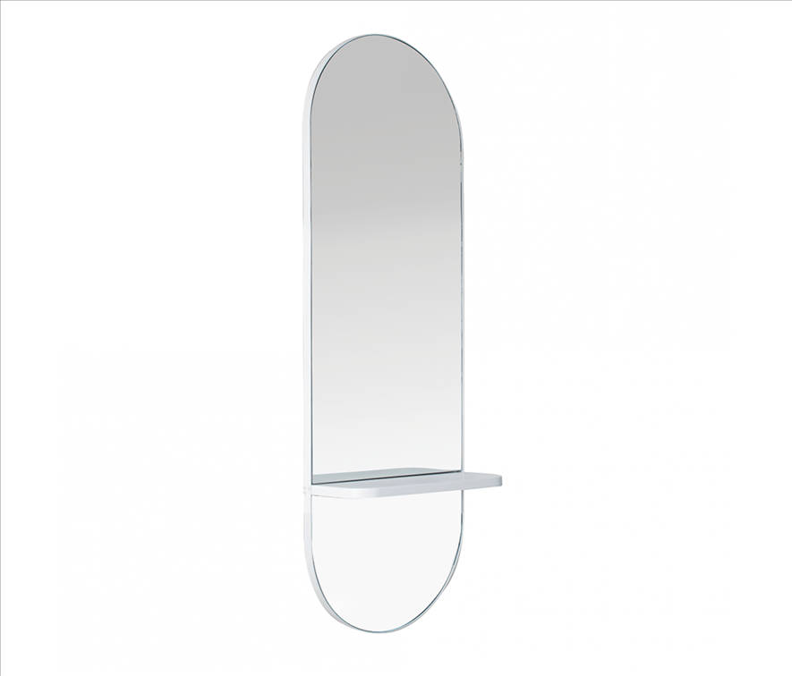 ENE-WMSM032 -Framed Wall-Mounted Mirror with Magnification for Beauty Professionals