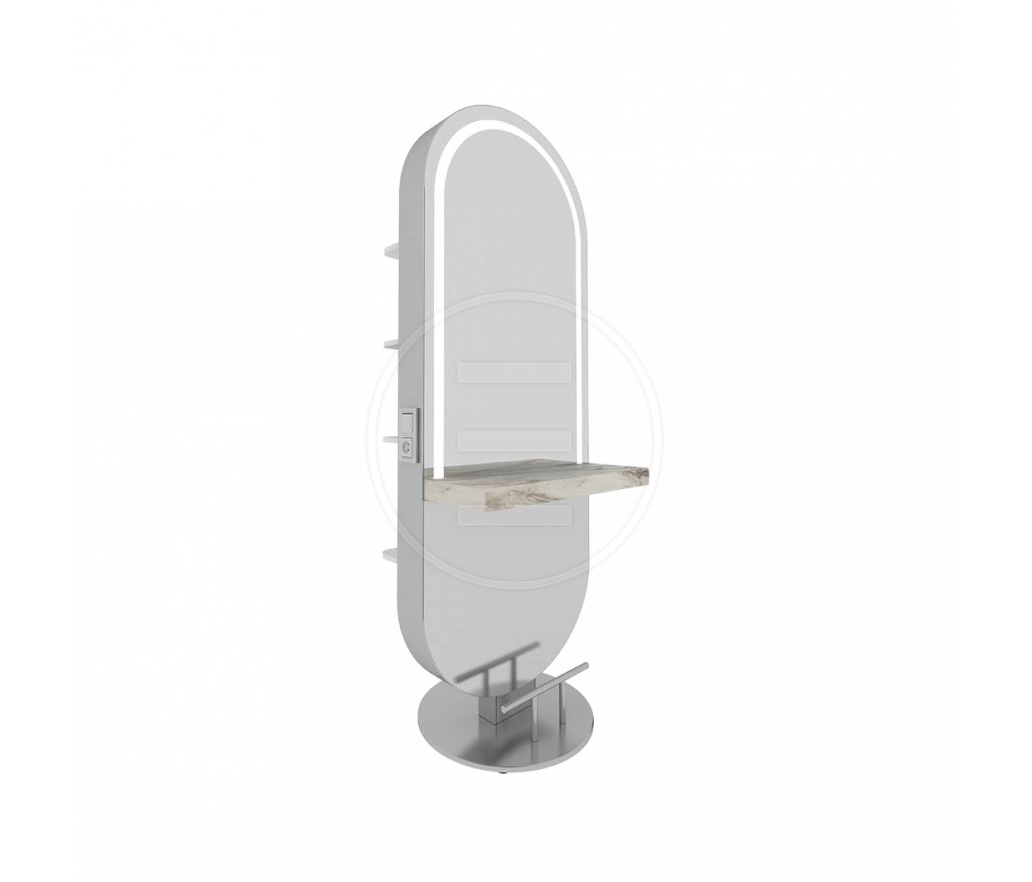 ENE-FSSM023 -Full-Length Salon Mirror with Integrated LED Technology