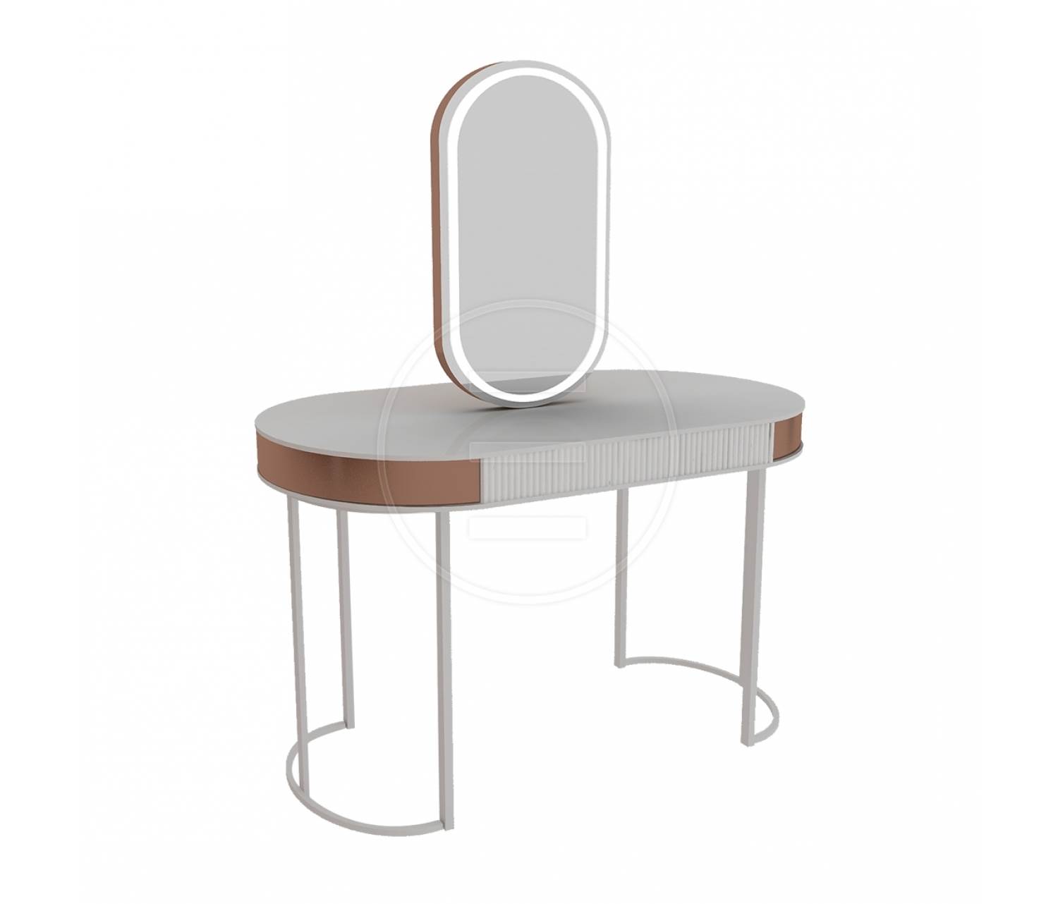ENE-CSM029 -Customizable Countertop Salon Mirror for Branding Options