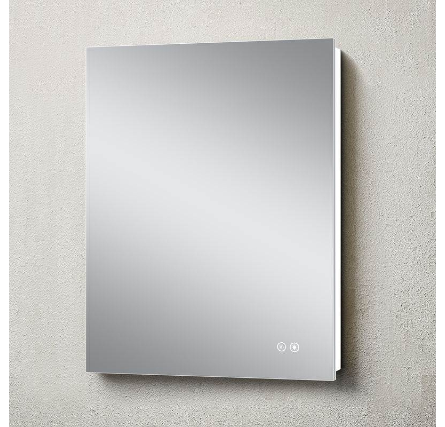 ENE-RC02 - High-Quality Rectangular LED Bathroom Mirror for Hotels
