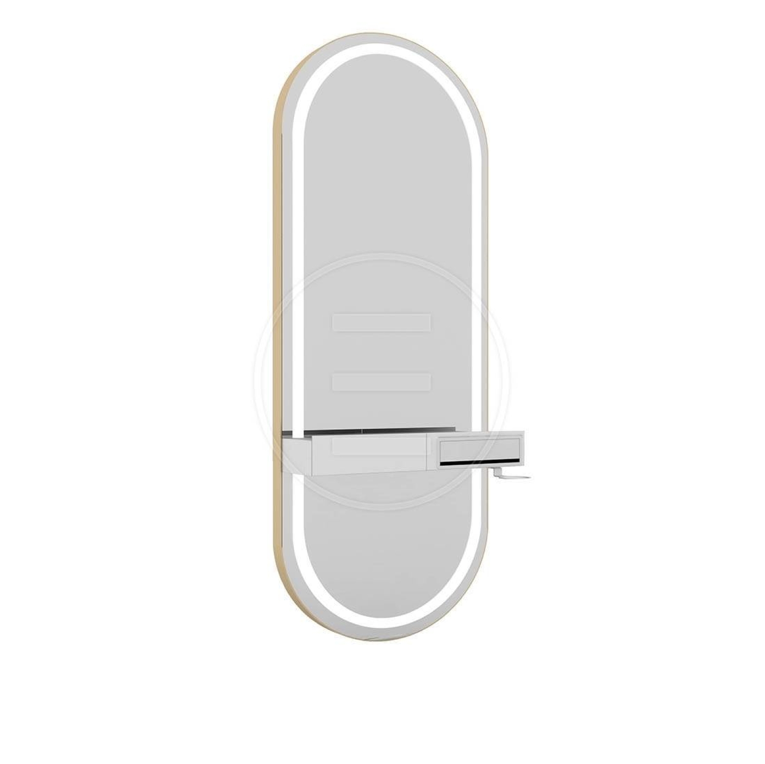 ENE-WMSM050 -Luxury Wall-Mounted Mirror for Upscale Salons