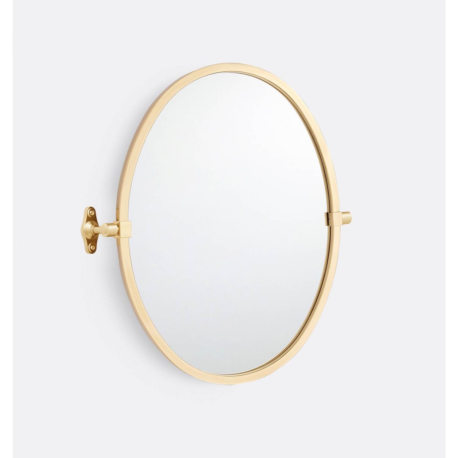 ENE-PFM024 -Round Pivoting Framed Mirror with Unique Styling