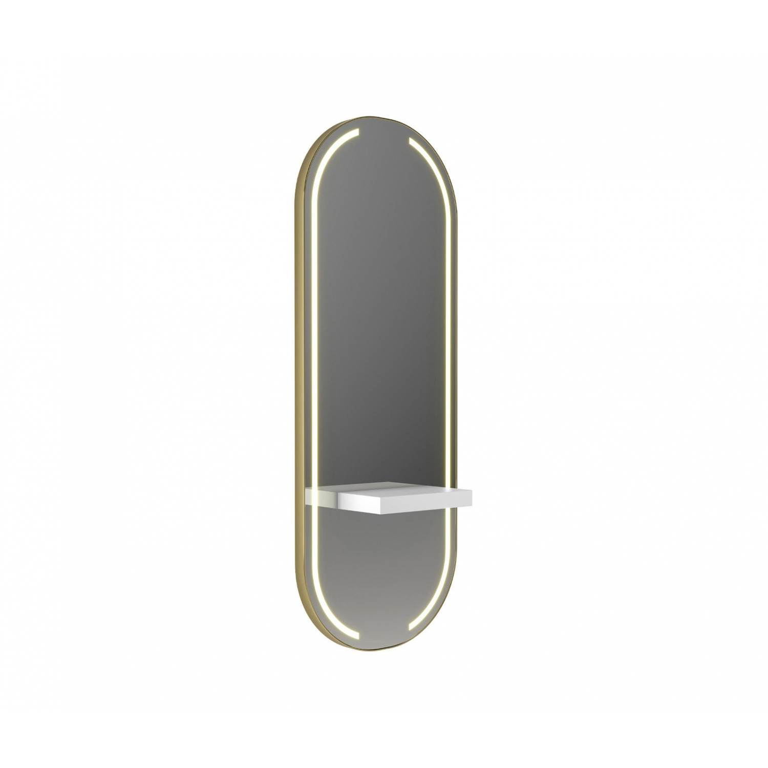 ENE-WMSM038 -LED Backlit Wall-Mounted Salon Mirror for a Sleek Finish