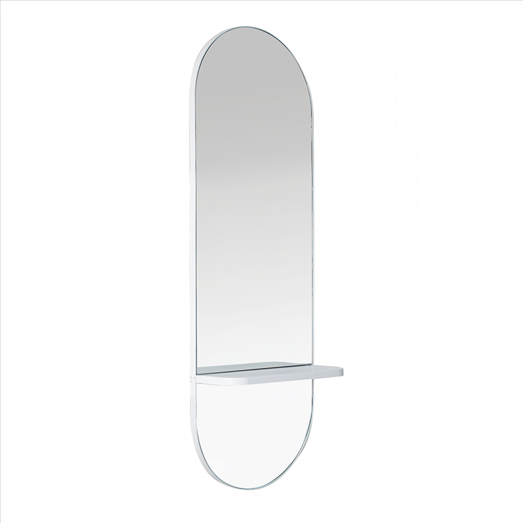 ENE-WMSM032 -Framed Wall-Mounted Mirror with Magnification for Beauty Professionals