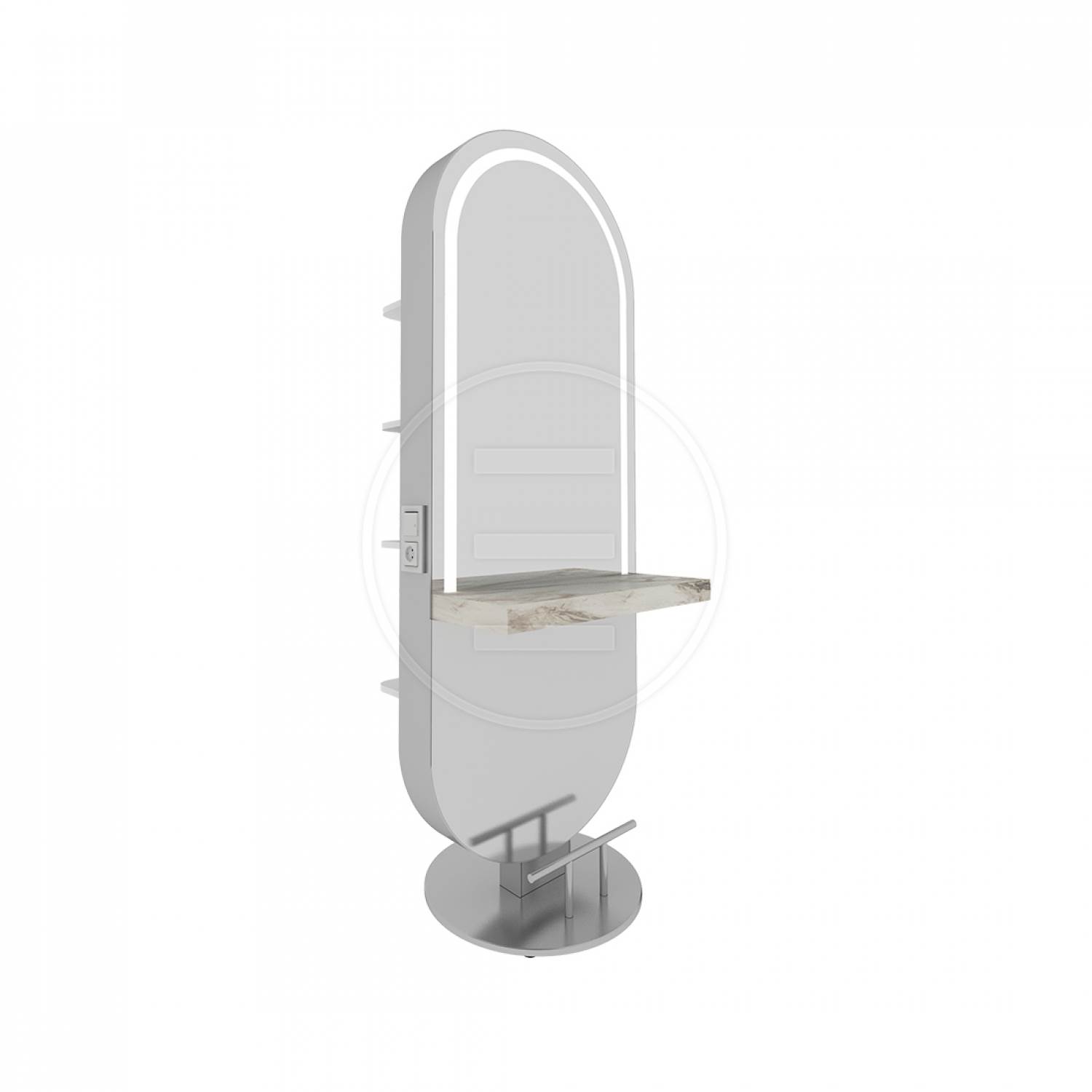 ENE-FSSM023 -Full-Length Salon Mirror with Integrated LED Technology