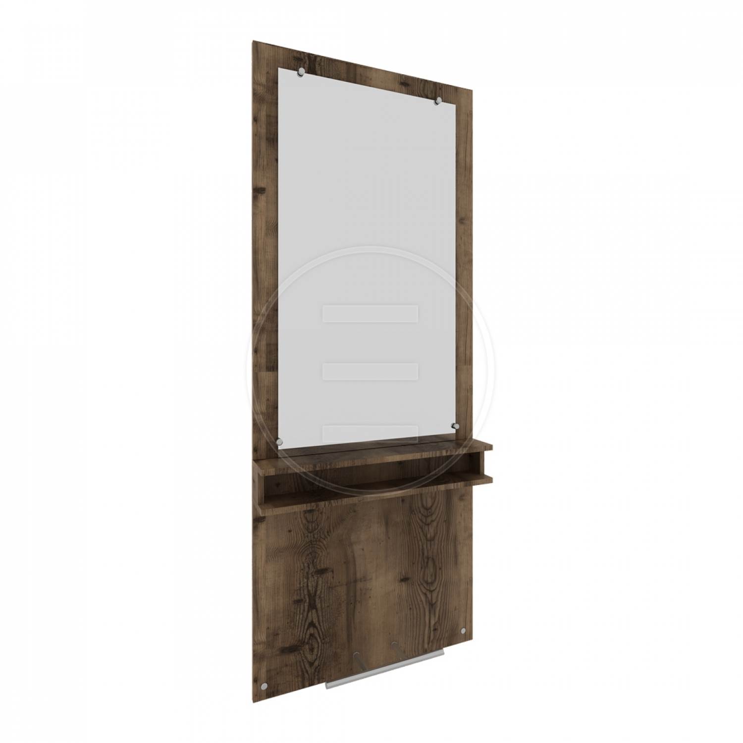 ENE-WMSM015 -Space-Saving Wall-Mounted Mirror for Efficient Salon Spaces