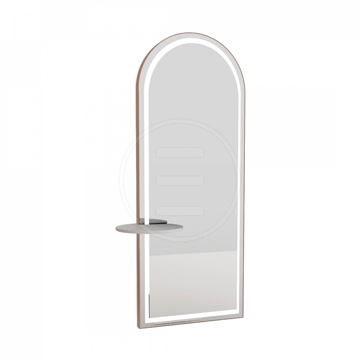 ENE-WMSM053 -Stylish Wall-Mounted Mirror for Contemporary Salons