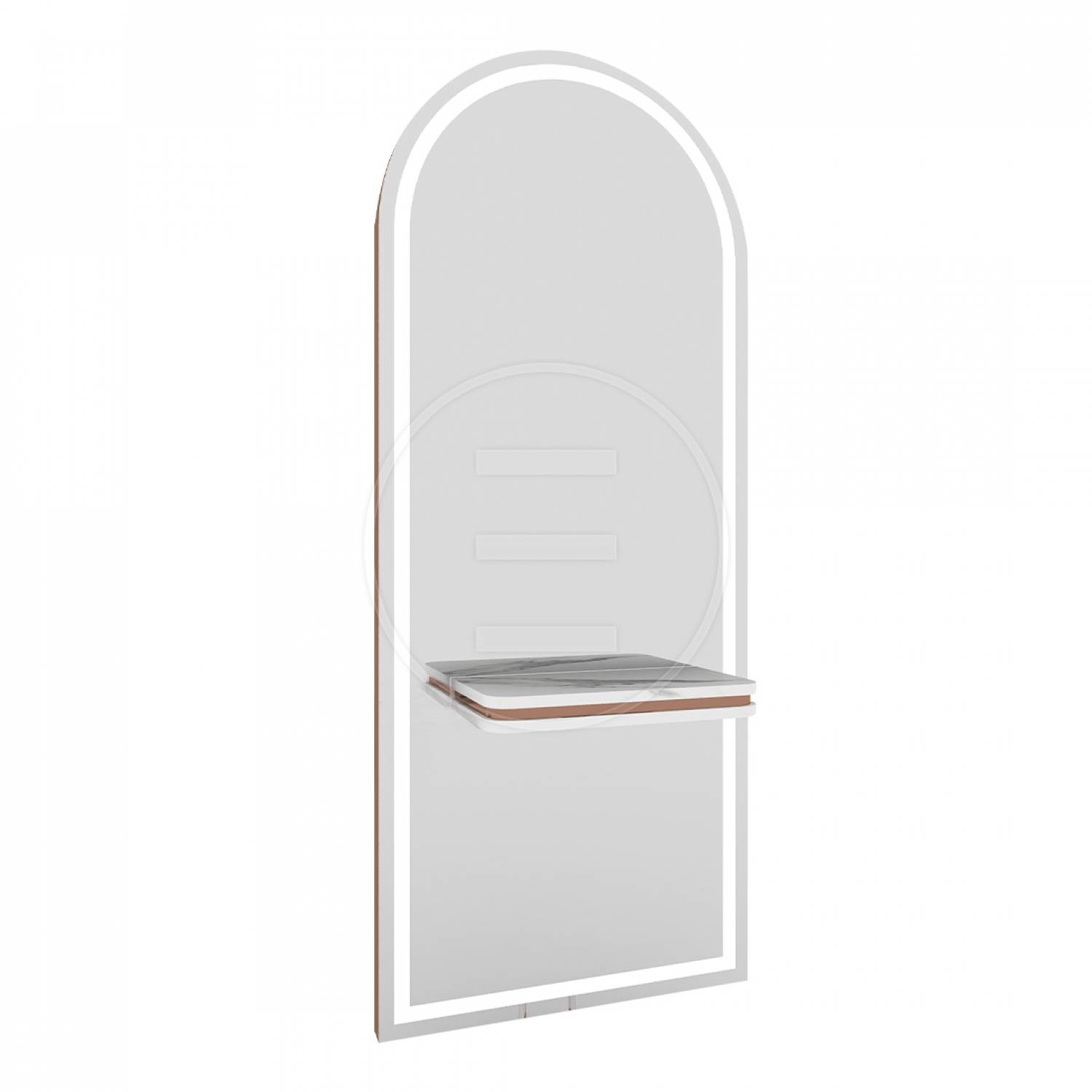 ENE-WMSM054 -Wholesale Wall-Mounted Salon Mirrors for Commercial Use