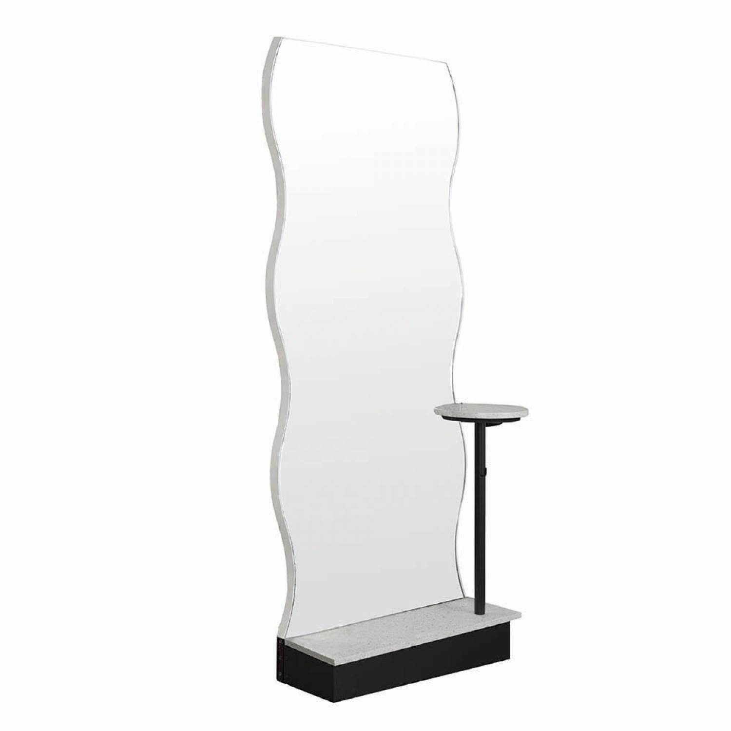 ENE-FSSM045 -Free-Standing Salon Mirror for Stylish Interior Spaces