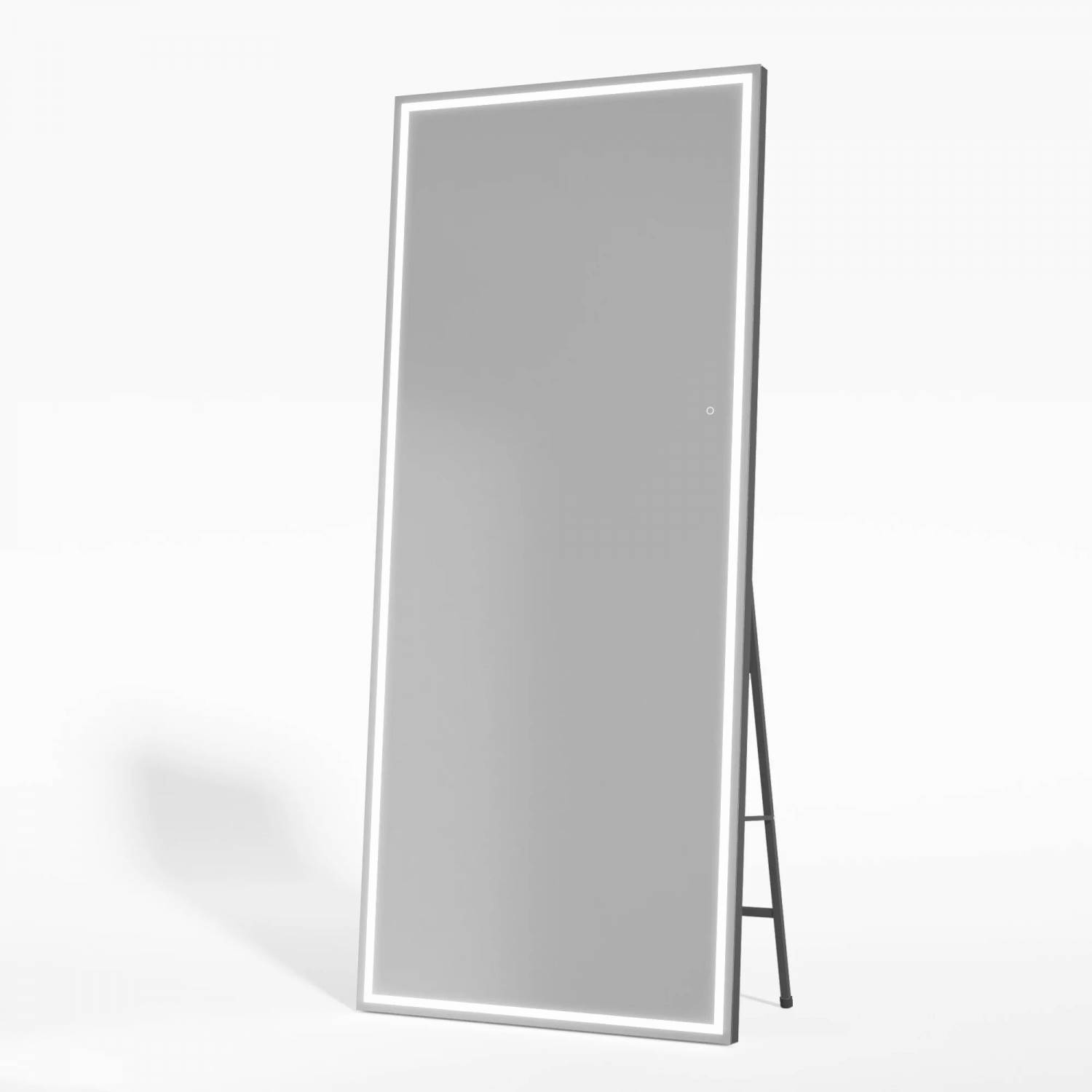 ENE-FSFL031 -  LED Floor Mirror with Adjustable Angle