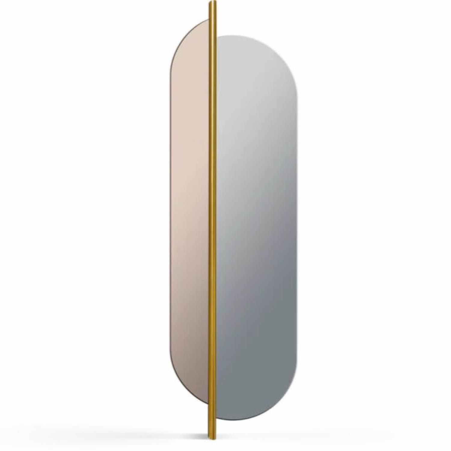 ENE-WMFL02 -Frameless LED Floor Mirror for Clean Aesthetics