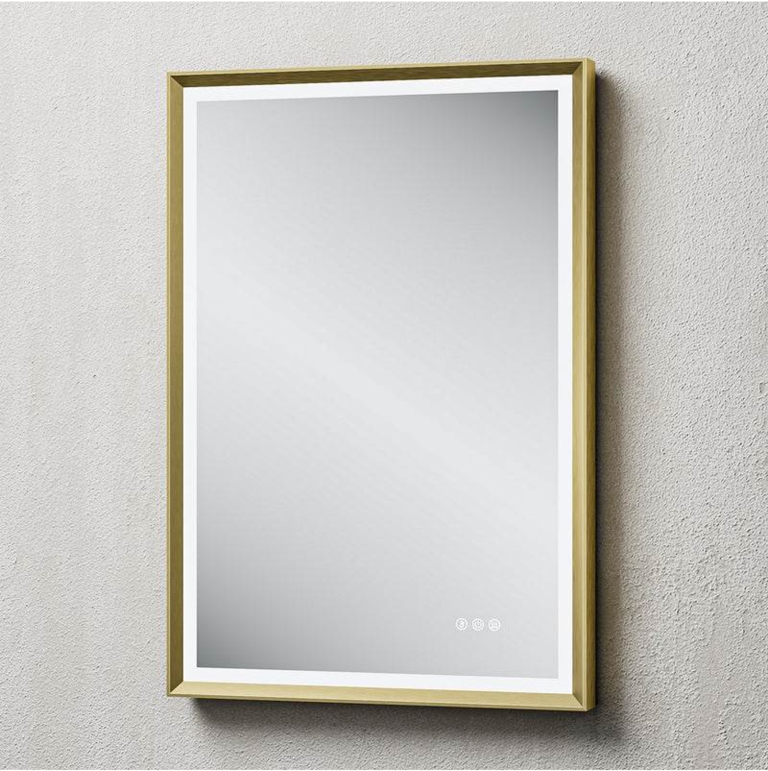 ENE-RC04 - Modern Rectangular LED Bathroom Mirror with Backlight