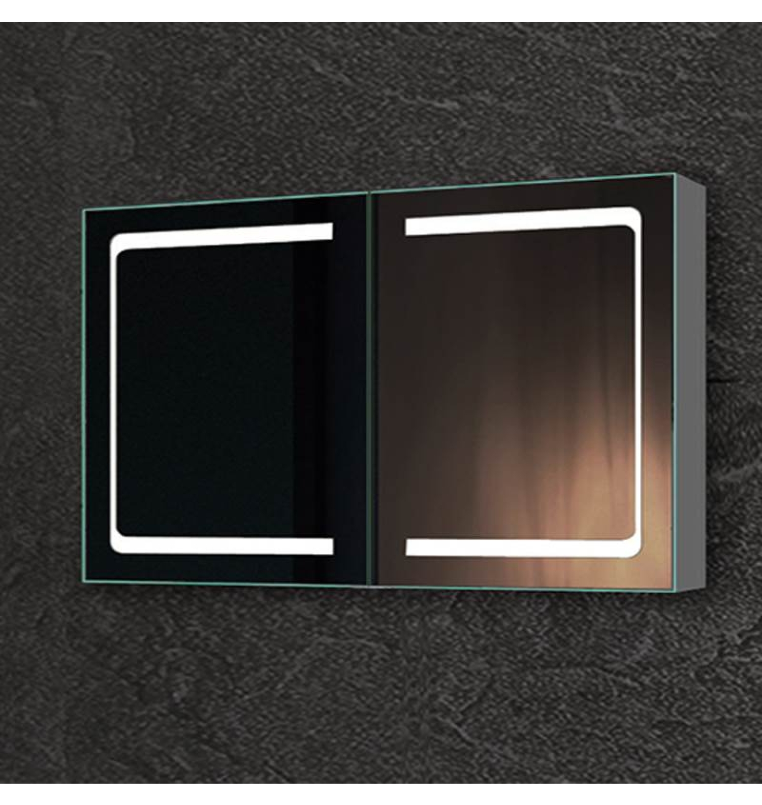 EU and USA Luxury LED Lighted Backlit Bathroom Mirror-ENE-AC-106