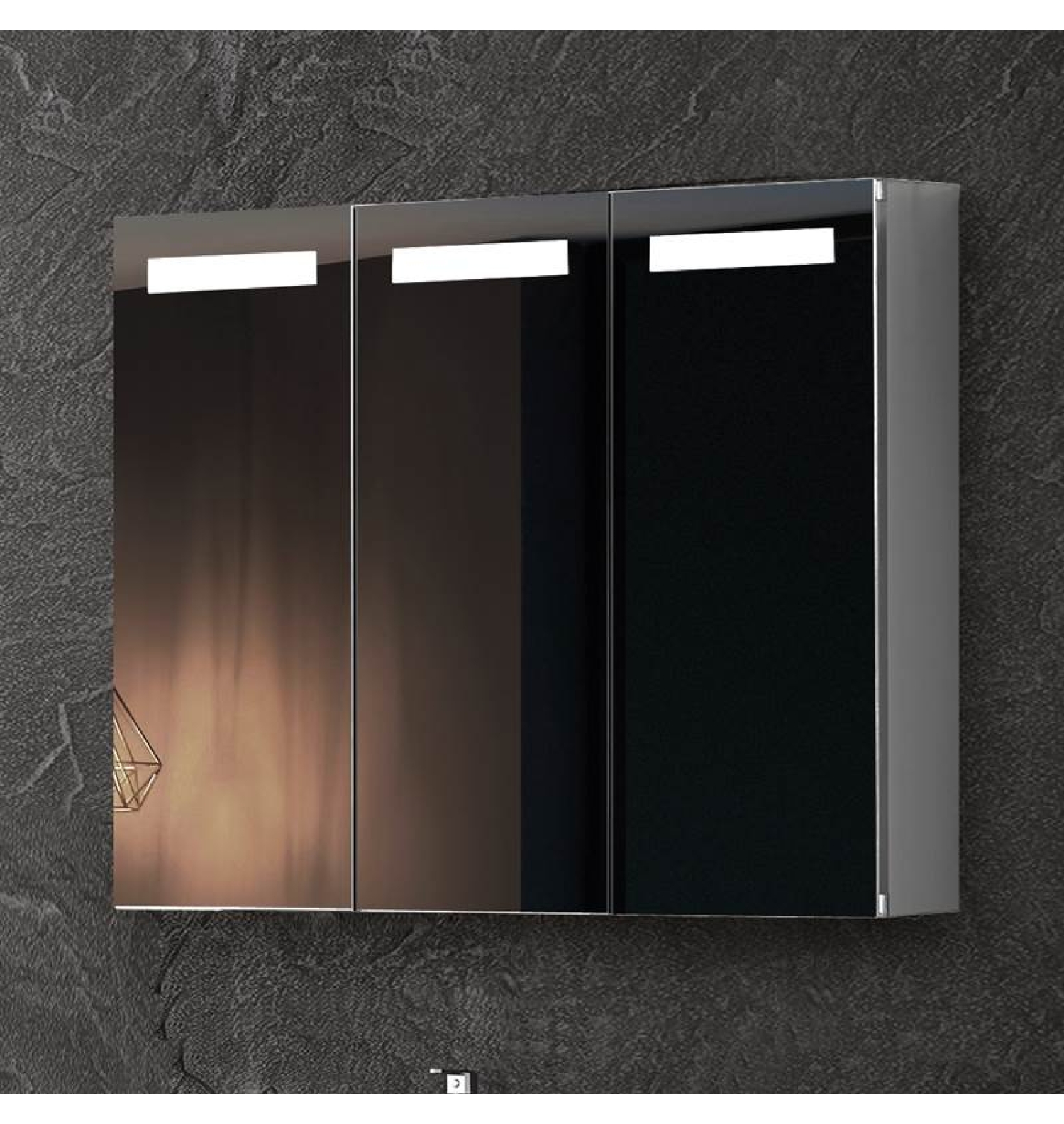 EU and USA Luxury LED Lighted Backlit Bathroom Mirror-ENE-AC-104