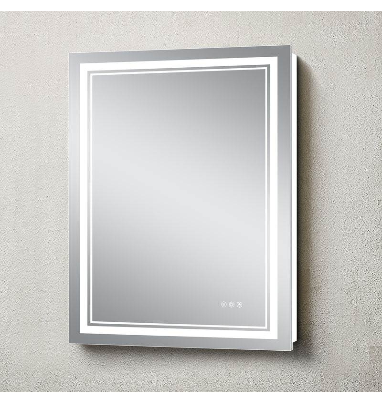 ENE-RC03 - Energy-Efficient Rectangular LED Bathroom Mirror