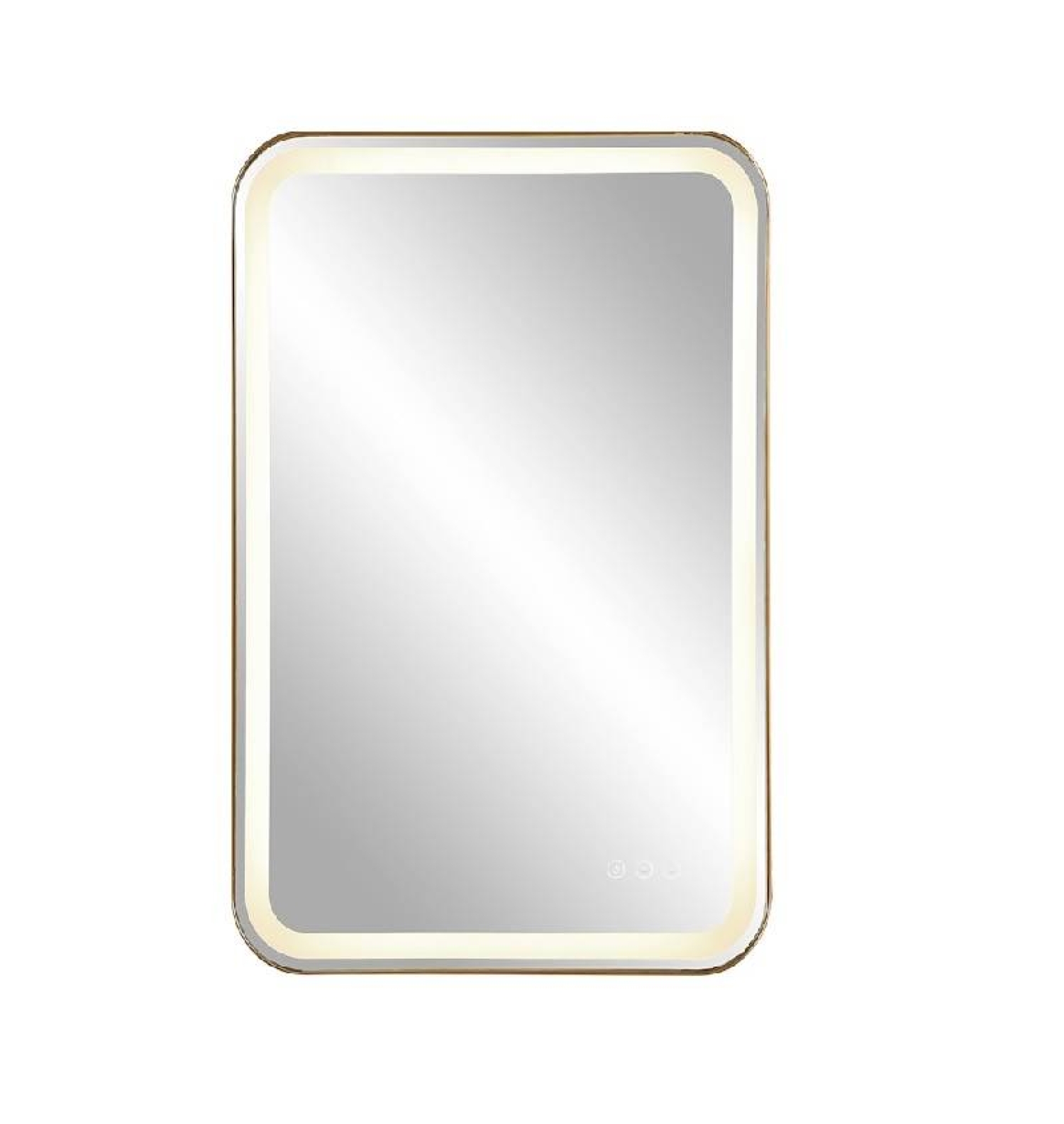 ENE-RC24- Backlit Square LED Mirror with Energy-Efficient Lighting