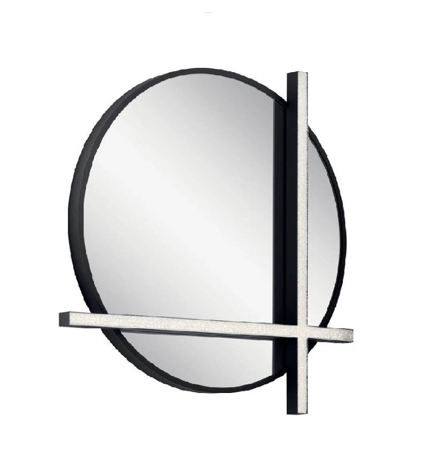 ENE-RD16 -Round LED Mirror for Commercial Use with Defogger Feature