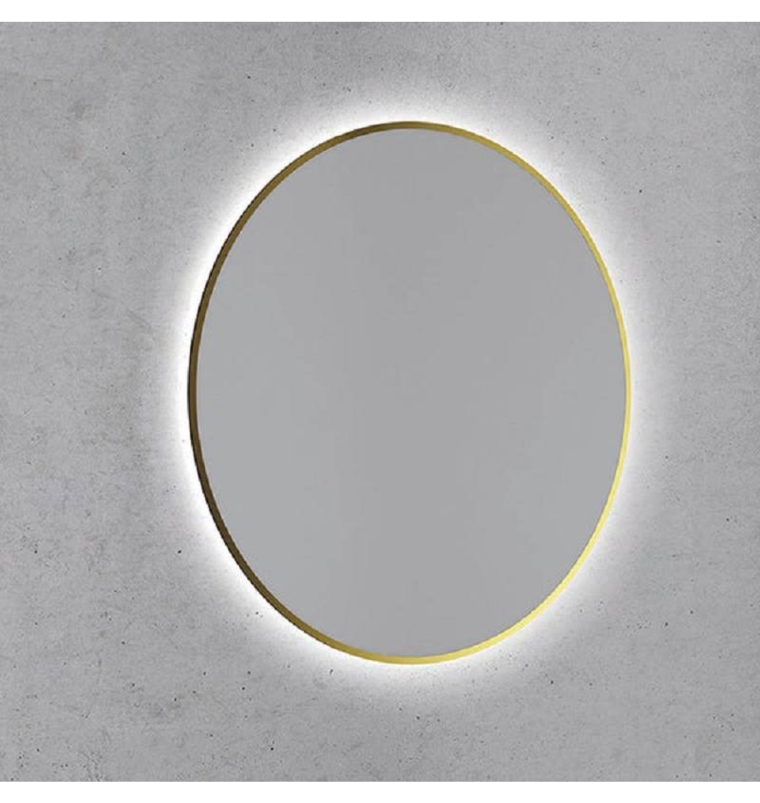 ENE-RD13 -Round LED Bathroom Mirror with Smart Features for Commercial Spaces