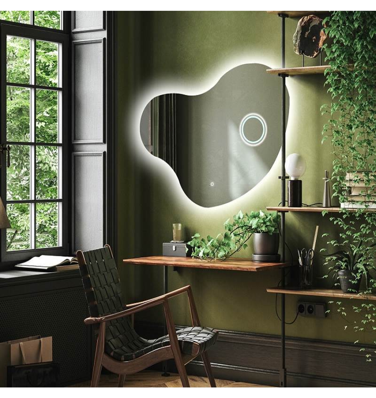ENE-IR14 -Decorative Irregular Mirror Wholesale Supplier