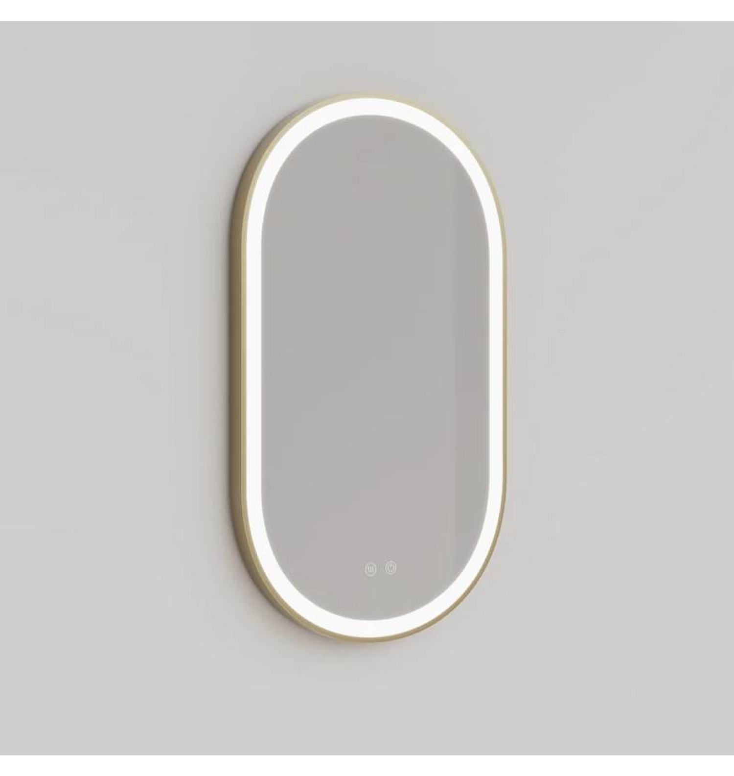 ENE-PL05 -Pill Shaped LED Mirror with Modern Design for Spas