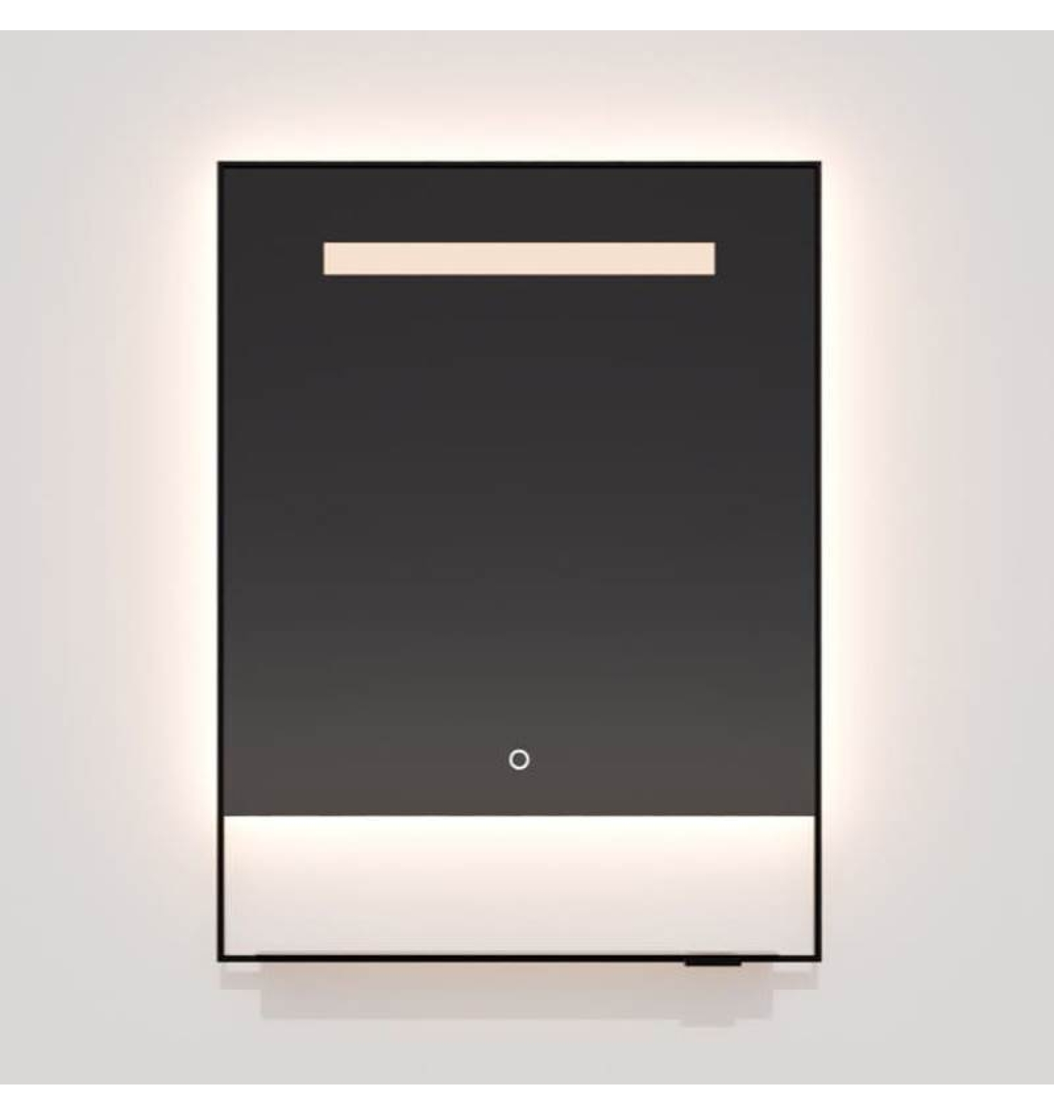 ENE-SHM17 -Hidden Sensor Mirror with Ambient LED Lighting