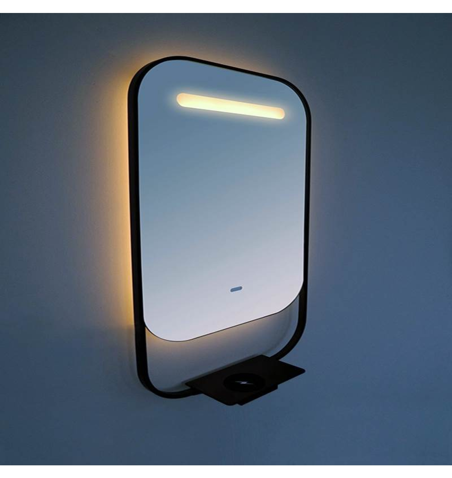 ENE-SF26-Shelf LED Mirror for Luxury Bathroom Renovations