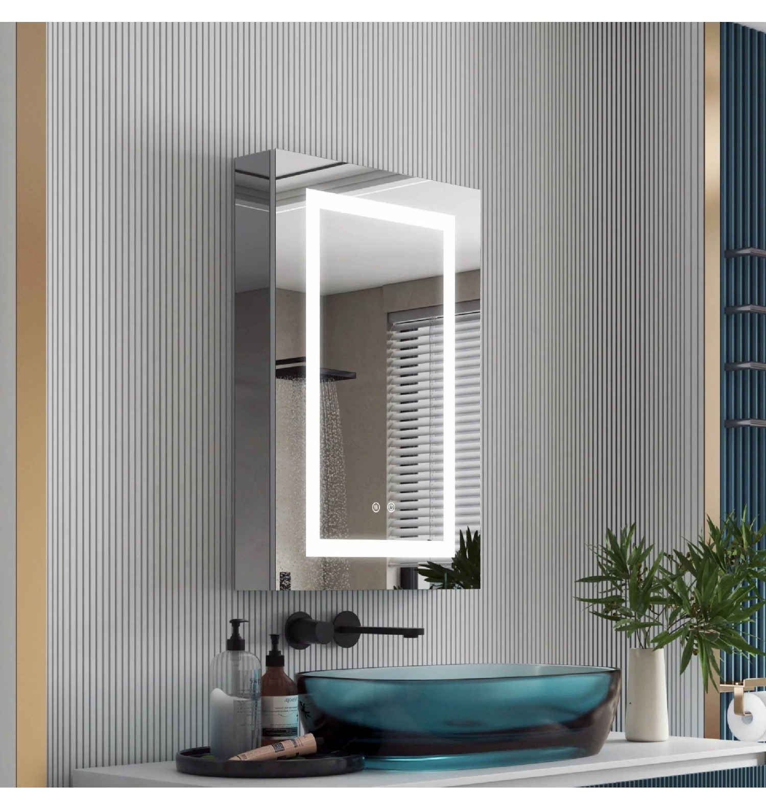 ENE-S-MC19 -Wholesale Mirrored Medicine Cabinet for Designers