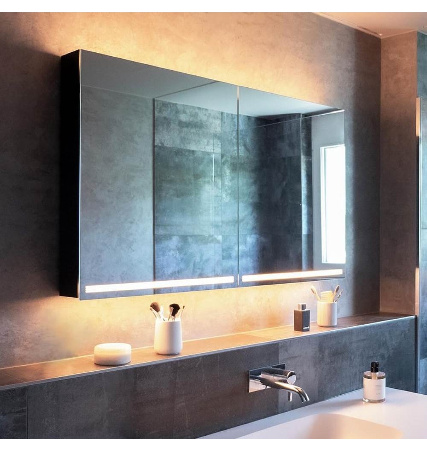 ENE-SC-03 -Custom Special LED Cabinet Mirror with Luxury Design