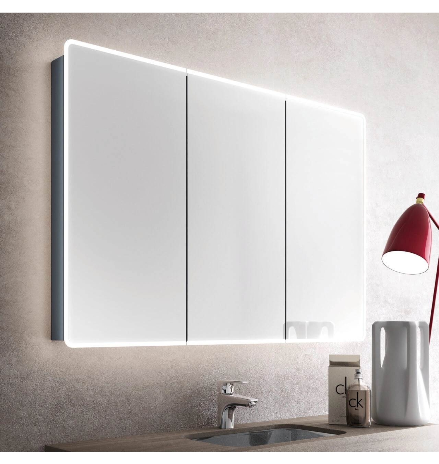 ENE-SC-01 -Customizable LED Medicine Cabinet for High-End Interiors