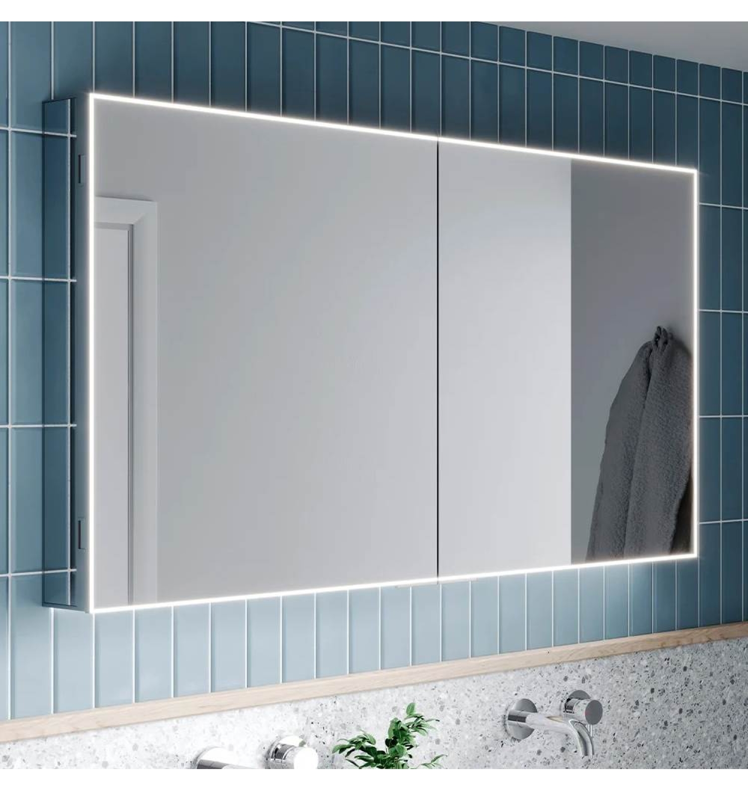 ENE-SC-33 -Smart Special LED Cabinet Mirror with Proximity Sensor