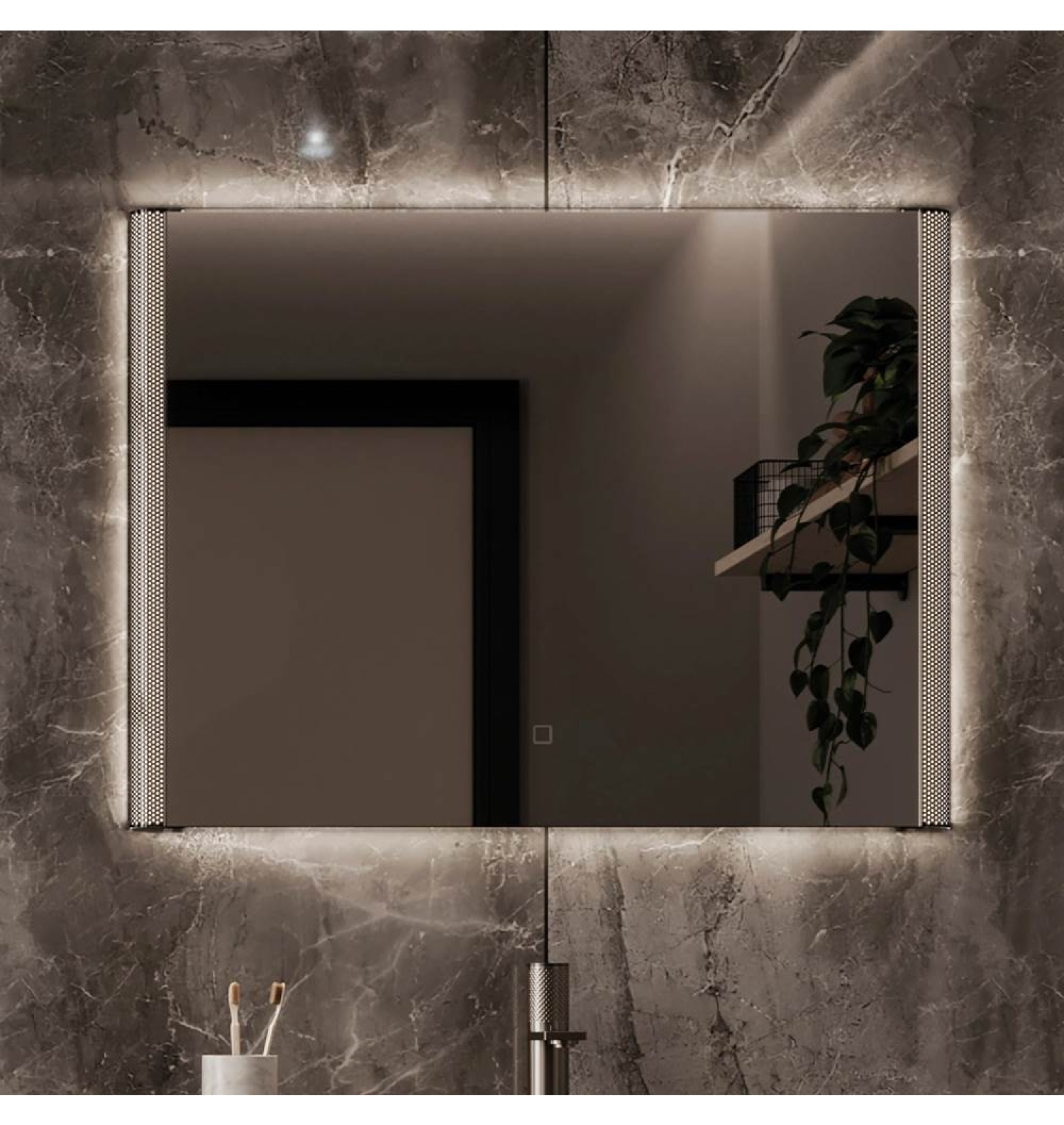 ENE-SC-44 -Customizable Special LED Cabinet Mirror for Bulk Purchase