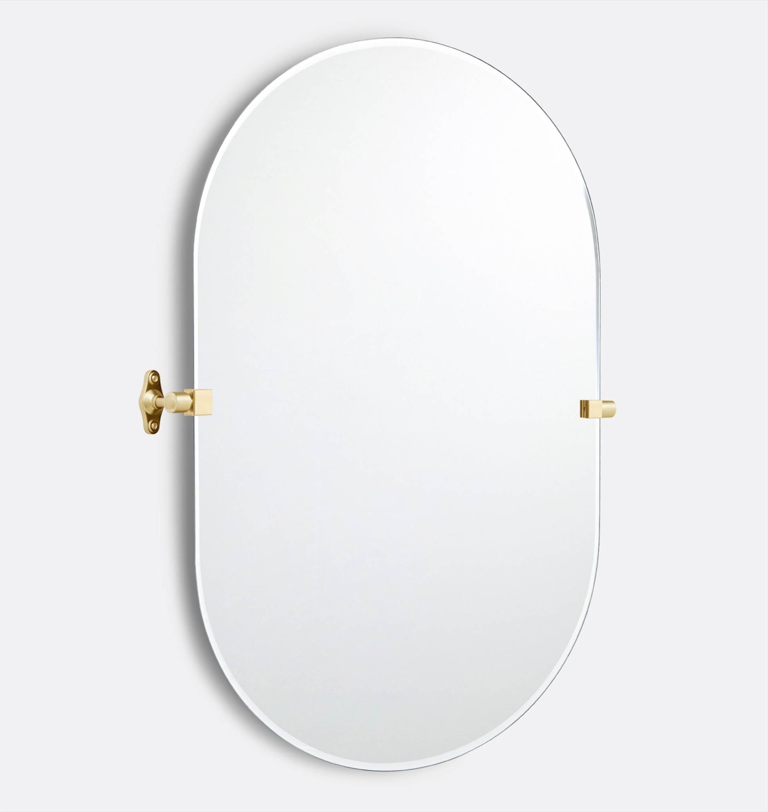 ENE-PFM011 -Custom Pivoting Framed Mirror with Unique Design
