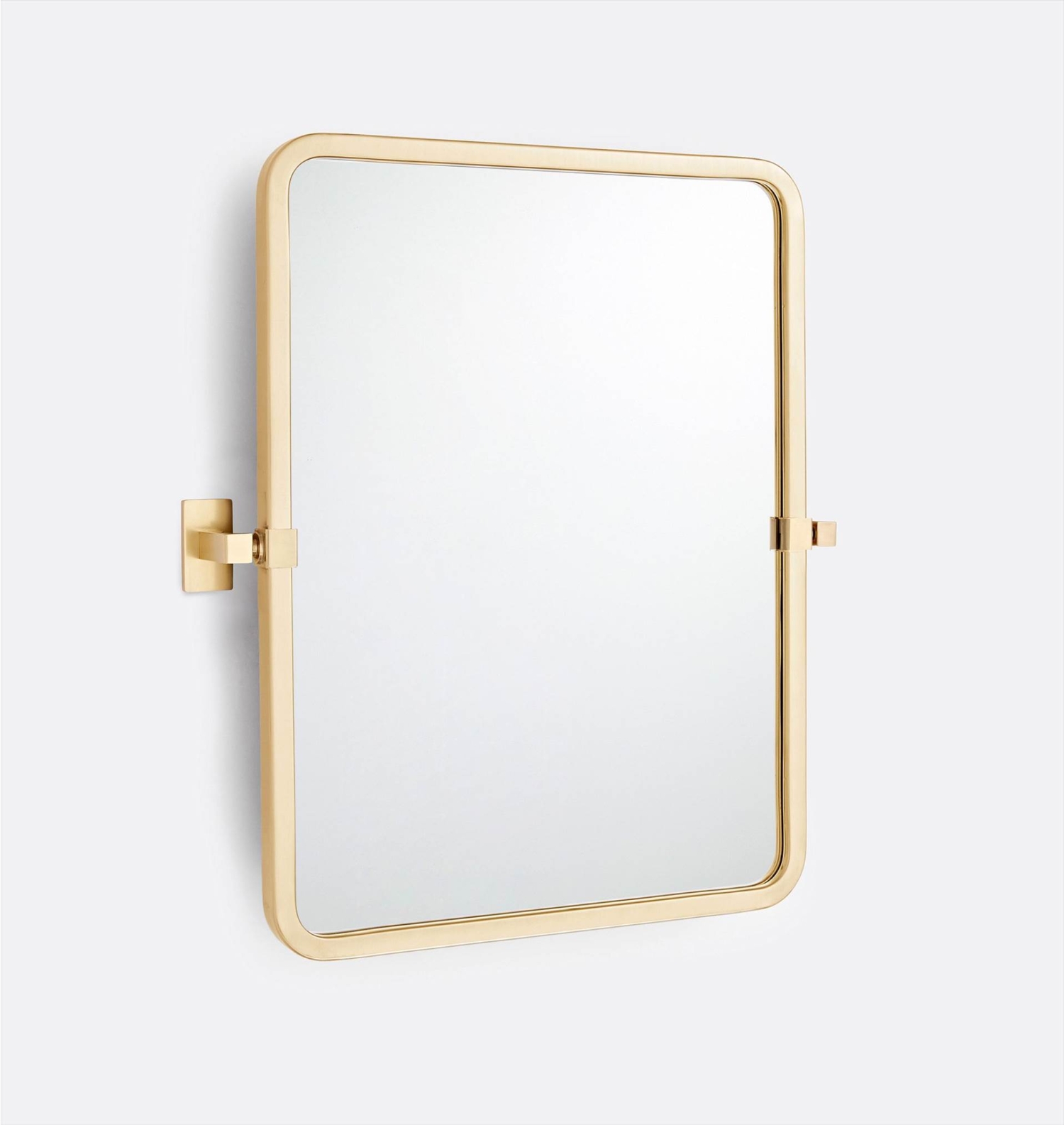 ENE-PFM054 -Pivoting Framed Mirror with Decorative Gold Frame for Luxury