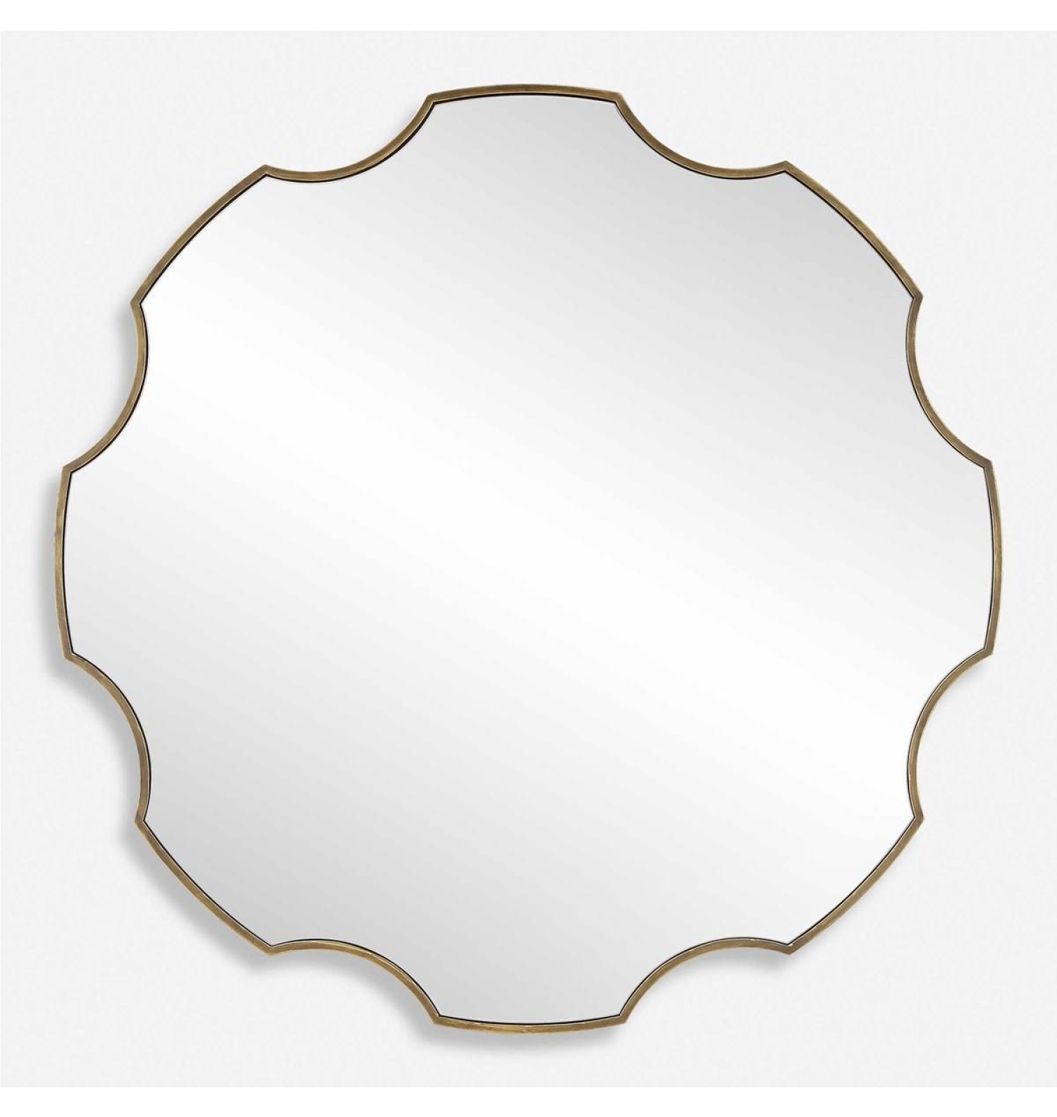 ENE-SFM03 -Modern Round Special Framed Mirror for Commercial Spaces