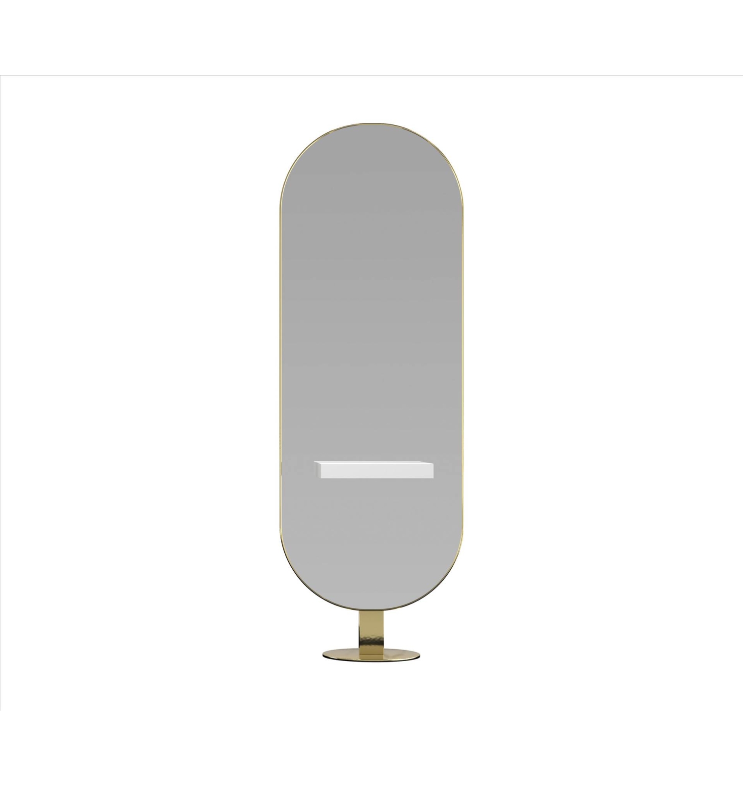ENE-FSSM07 -Freestanding Mirror with Adjustable Height