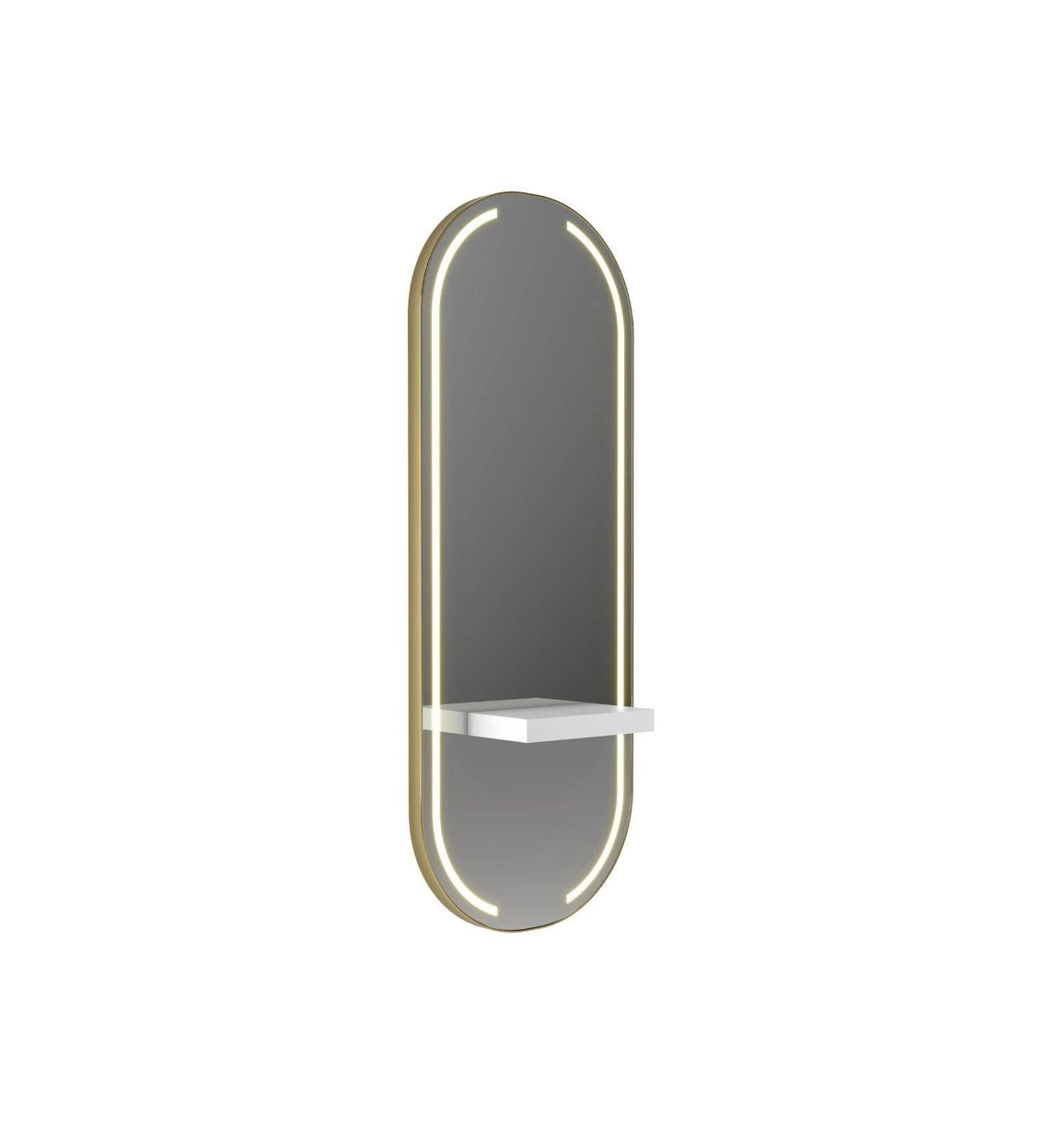 ENE-WMSM038 -LED Backlit Wall-Mounted Salon Mirror for a Sleek Finish