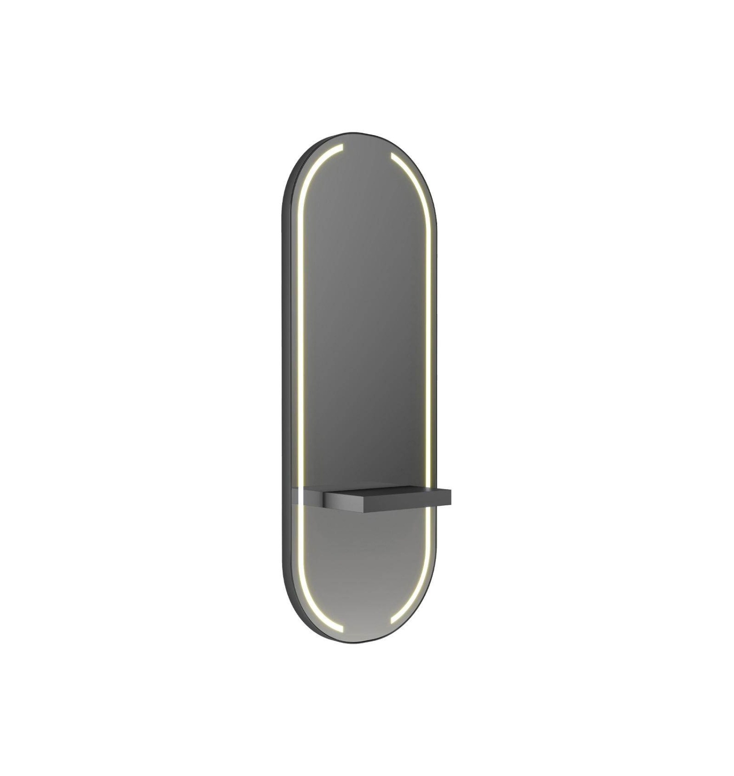 ENE-WMSM037 -Wall-Mounted Salon Mirror with Anti-Fog Technology
