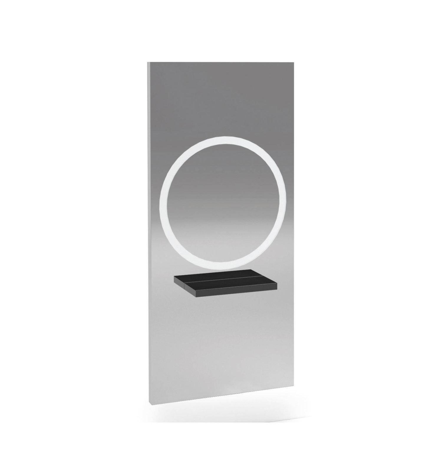 ENE-WMSM010 -LED Wall-Mounted Salon Mirror with Touch Sensor Technology
