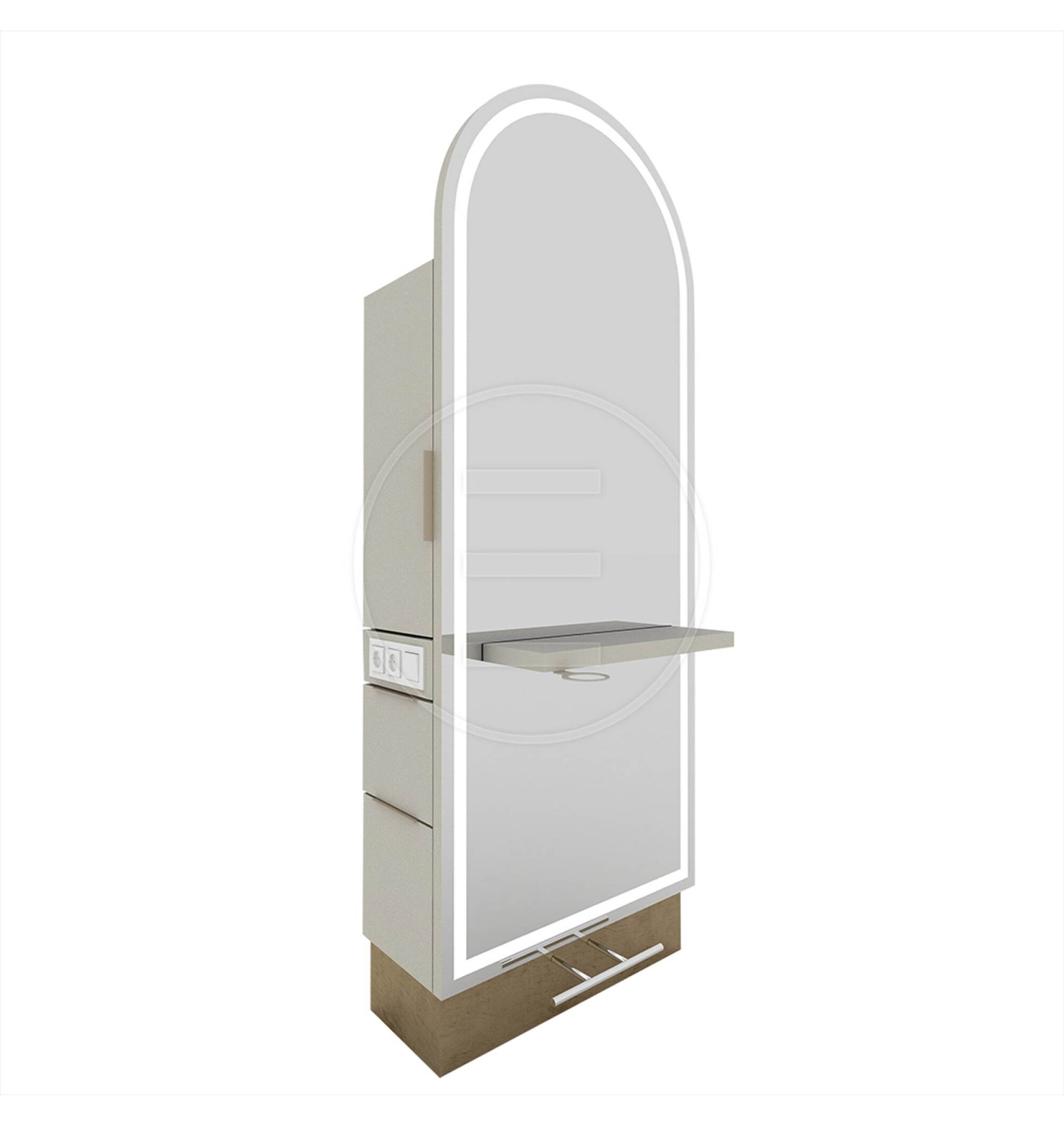 ENE-FSSM030 -Wholesale Free-Standing Salon Mirror