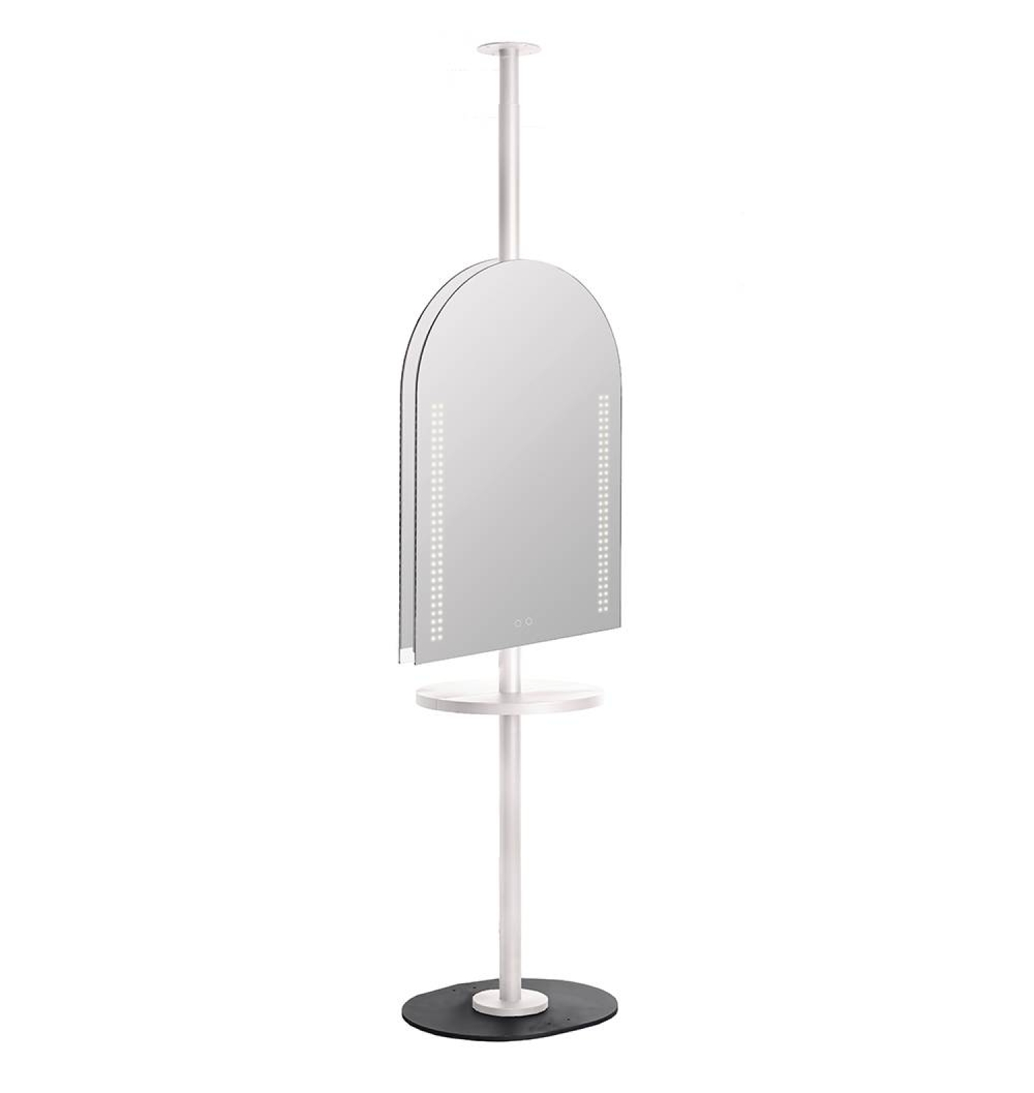 ENE-FSSM015 -Freestanding Mirror with Customizable Features for Salons